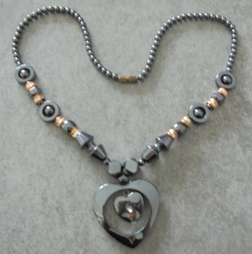 Hämatit halskette schmuck - halskette,