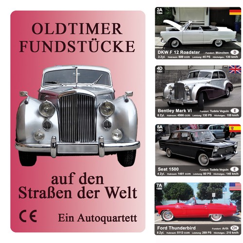Quartett auto fundstücke - quartett,