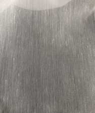 Gardinen Vorhang Textil Stoff rein weiß Höhe 3,00 m meterweise transparent Linie