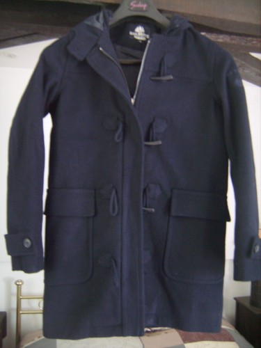 Hublot dufflecoat marineblau - dufflecoat,