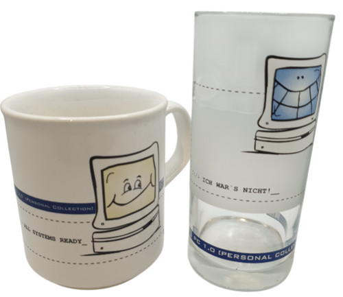 Tasse trinkglas set teilig - trinkglas,