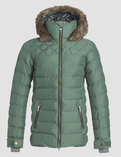 ROXY QUINN 34 XS WOMENS SNOW JACKET DAMEN STEPP SKI SNOWBOARD JACKE GRÜN 319€