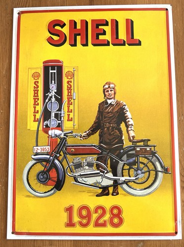 Shell metalschild blechschild - shell,