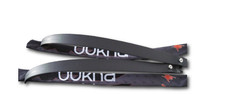 UUKHA Recurve Wurfarme Ex1Evo² Carbon-fast wie Neu 68" 26# Schwarz ohne Aufdruck