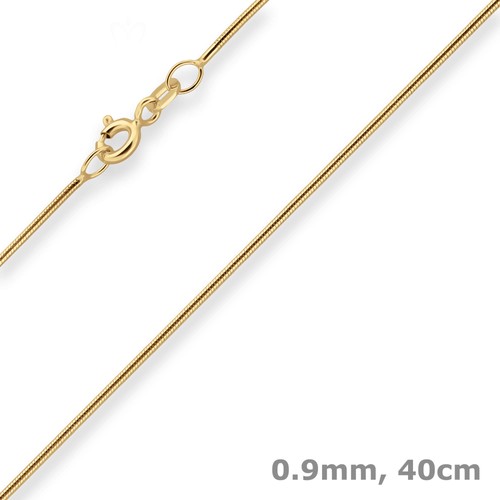 9mm schlangenkette goldkette - schlangenkette,