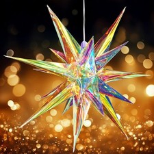 Weihnachtsstern 60cm led - 60cm, 3d