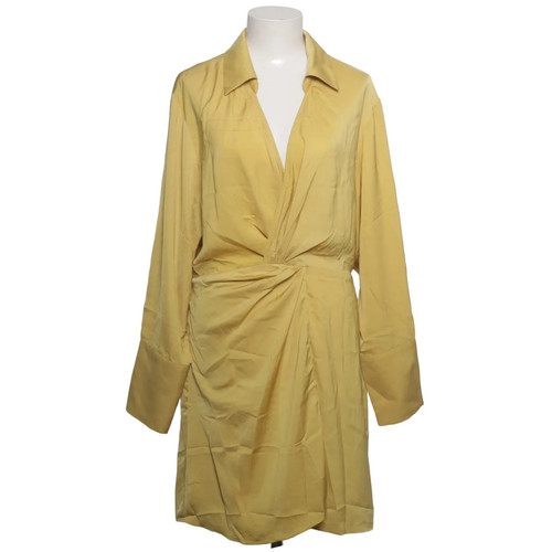 Kleid größe l gelb - kleid,, l,