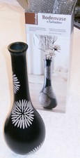 Bodenvase Blumenvase  Holz