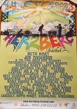 Festivalposter BURG HERZBERG 2023 BETH HART JON ANDERSON MANFRED MANN WIDMANN...