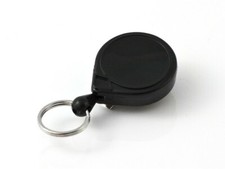 KEY-BAK Mini-Bak Black Schlüsselanhänger Jojo Schlüsselrolle mit Clip