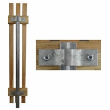 5x T-Zaunpfosten VZ zum