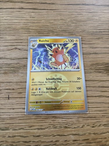 Raichu 056 217 holo - raichu,