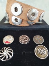 Noosa Amsterdam, Original Lederarmband (M) u. Chunks