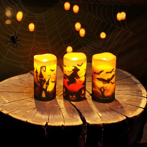 Halloween kerzenlicht led - kerzenlicht,