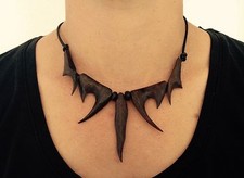 Goa Holzkette Holzschmuck