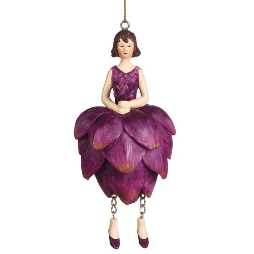 Blumenmädchen fee deko figur - blumenmädchen,