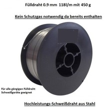 Fülldraht Stahl  0.9 mm und