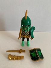 Playmobil 4586 Grüner Drachenritter gebraucht, Beschreibung + Fotos beachten