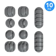 10x Kabelhalter Kabelclips