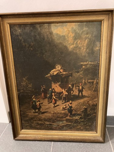 Antikes wandbild rahmen - wandbild, im