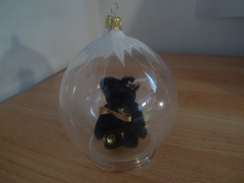 Steiff teddybär blau - teddybär,