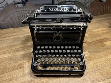 Seltene Stoewer IV  / 4    Schreibmaschine Typewriter