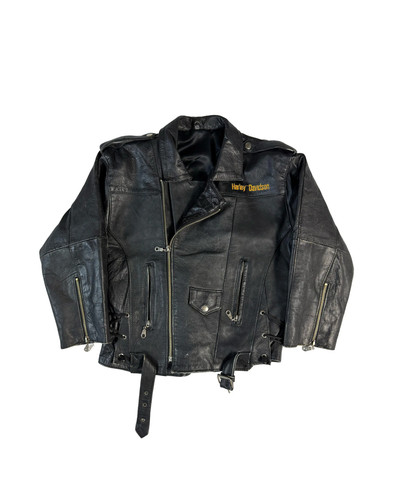 Custom lederjacke harley - lederjacke,