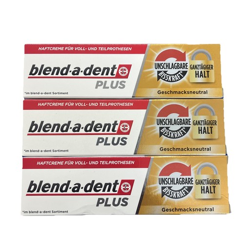 Blend dent plus haftcreme - 3x,