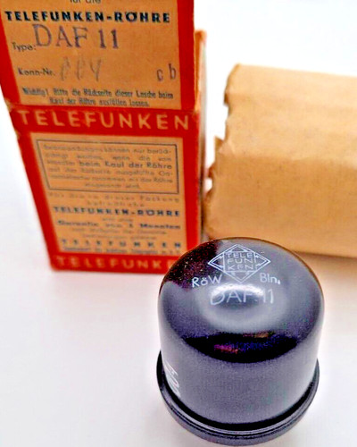 Telefunken daf11 ovp röhre - telefunken,