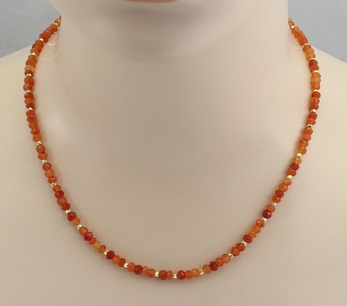 Karneol kette - ,