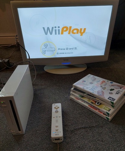 Nintendo wii weiß konsole - wii,