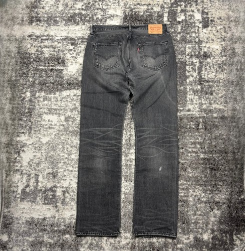 Levis 501 herren jeans grau - jeans,
