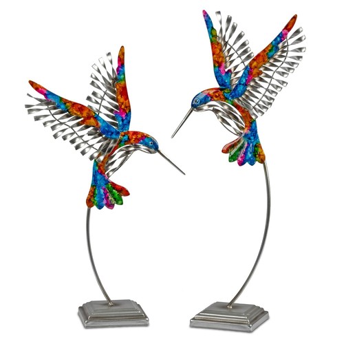 2er set dekofiguren - 2er, kolibri