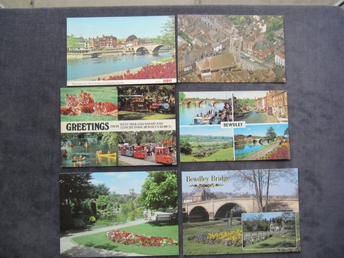 Postkarten bewdley worcs - 6, bewdley,