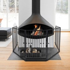 Kaminschutzgitter Absperrgitter 5 Stück Türschutzgitter Ofenschutz Hunde Kinder