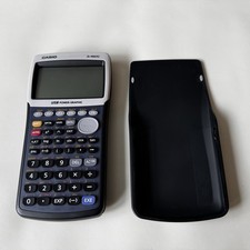 Casio fx-9860G Taschenrechner mit Tasche Hülle Grafik Deckel Uni Schule Abitur
