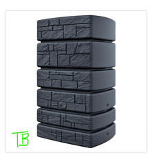 Wandtank 500l Regenspeicher Regenwassertank Wassertonne Regentank Regentonne