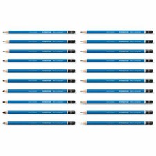STAEDTLER Bleistift Mars Lumograph 100 alle Härten 10H - 12 B [Härte wählbar]