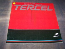 TOPRARITÄT Herrlicher Prestige Prospekt Toyota Tercel von 1980 !!!