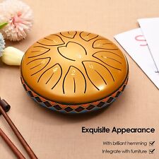 6" Stahlzungen Trommel Handpan