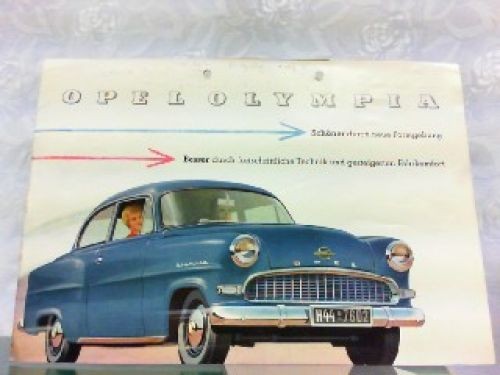 Opel olympia schöner durch - olympia,
