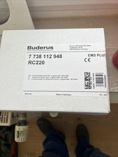 Buderus rc220 kabelgebundene - buderus,