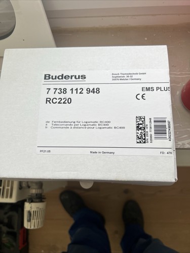 Buderus rc220 kabelgebundene - rc220,