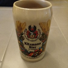 Bierkrug Steingut Kitzmann