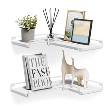 L-förmiges Eckregal, 2er Set