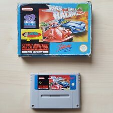 SNES Rock n Roll Racing in OVP Super Nintendo PAL Spiel