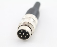 Klein Tuchel male 6 pol für Nagra Stellafox Uher Neumann Bandmaschinen