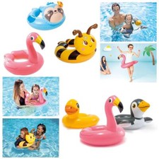 AUSWAHL: Intex Schwimmring mit Tierkopf - Aufblastier Schwimmtier Schwimmreifen
