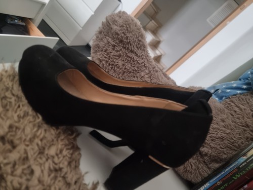 Damen pumps schwarz wildleder - pumps,