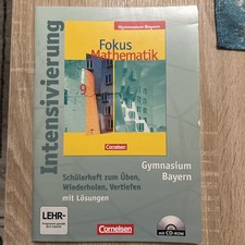 CORNELSEN Mathematik Intensivierung 9 Gymnasium Bayern Schülerheft mit Lösungen